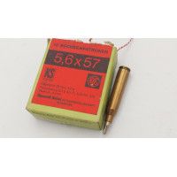 Cartouches classées 5,6X57  BOITE DE 10 CARTOUCHES  RWS  CALIBRE 5.6 X 57 {PRODUCT_REFERENCE} - 1