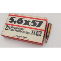 Cartouches classées 5,6X57  BOITE DE 20 CARTOUCHES  RWS  CALIBRE 5.6 X 57 {PRODUCT_REFERENCE} - 1