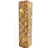 Art du Japon FUBAKO (BOÎTE À LETTRES) EN LAQUE NASHIJI ET TAKAMAKI-E OR - JAPON MEIJI {PRODUCT_REFERENCE} - 2