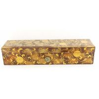 Art du Japon FUBAKO (BOÎTE À LETTRES) EN LAQUE NASHIJI ET TAKAMAKI-E OR - JAPON MEIJI {PRODUCT_REFERENCE} - 6