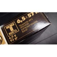 Cartouches classées 6,5X57R  BOITE DE 20 CARTOUCHES  RWS  CALIBRE 6.5 X 57 R {PRODUCT_REFERENCE} - 2