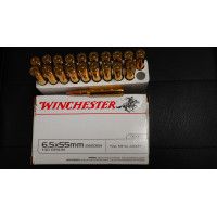 Cartouches classées 6,5X55 SUEDOIS  BOITE DE 20 CARTOUCHES  WINCHESTER  CALIBRE 6.5 X 55 SE {PRODUCT_REFERENCE} - 1