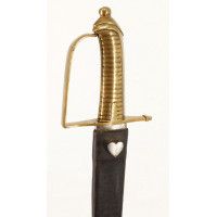 Armes Blanches UNIQUE SABRE  BRIQUET DES GRENADIERS D'INFANTERIE DE MARINE DU RÉGIMENT DE PONDICHÉRY COMPAGNIES DES INDES - FRAN