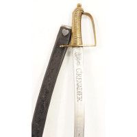 Armes Blanches UNIQUE SABRE  BRIQUET DES GRENADIERS D'INFANTERIE DE MARINE DU RÉGIMENT DE PONDICHÉRY COMPAGNIES DES INDES - FRAN