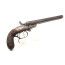 PISTOLET DOUBLE DE VÉNERIE A CHIENS EXTERIEURS CALIBRE 12MM ÉMILE LAPORT & Cie RIO DE JANEIRO - BRÉZIL BELGIQUE XIXè