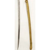 Armes Blanches SABRE D'OFFICIER TROUPE D'ÉLITE CAVALERIE DE LIGNE A GARDE DE BATAILLE A LA GRENADE  COULLIER 1800/1812 - FRANCE 