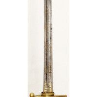 Armes Blanches SABRE D'OFFICIER TROUPE D'ÉLITE CAVALERIE DE LIGNE A GARDE DE BATAILLE A LA GRENADE  COULLIER 1800/1812 - FRANCE 