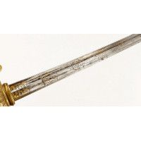 Armes Blanches SABRE D'OFFICIER TROUPE D'ÉLITE CAVALERIE DE LIGNE A GARDE DE BATAILLE A LA GRENADE  COULLIER 1800/1812 - FRANCE 
