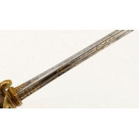 Armes Blanches SABRE D'OFFICIER TROUPE D'ÉLITE CAVALERIE DE LIGNE A GARDE DE BATAILLE A LA GRENADE  COULLIER 1800/1812 - FRANCE 