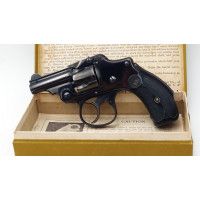 Armes de Poing REVOLVER SMITH ET WESSON BICYCLE NEW 32 DEPARTURE  SAFETY HAMMERLESS  2 INCH  CALIBRE 32 S&W SHORT - USA XIXè {PR