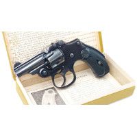 Armes de Poing REVOLVER SMITH ET WESSON BICYCLE NEW 32 DEPARTURE  SAFETY HAMMERLESS  2 INCH  CALIBRE 32 S&W SHORT - USA XIXè {PR
