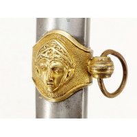 Armes Blanches SABRE D'OFFICIER SUPERIEUR DE CAVALERIE LEGERE SUPERBE LAME DORÉE VERS 1815 - FRANCE RESTAURATION {PRODUCT_REFERE