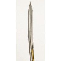 Armes Blanches SABRE D'OFFICIER SUPERIEUR DE CAVALERIE LEGERE SUPERBE LAME DORÉE VERS 1815 - FRANCE RESTAURATION {PRODUCT_REFERE