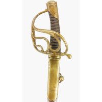 Armes Blanches SABRE D'OFFICIER DE CAVALERIE DE LIGNE MODÈLE 1887 DE GENDARMERIE VERS 1812 - FRANCE PREMIER EMPIRE {PRODUCT_REFE