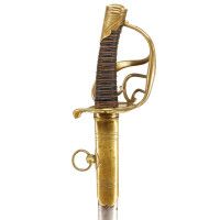 Armes Blanches SABRE D'OFFICIER DE CAVALERIE DE LIGNE MODÈLE 1887 DE GENDARMERIE VERS 1812 - FRANCE PREMIER EMPIRE {PRODUCT_REFE