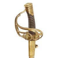 Armes Blanches SABRE D'OFFICIER DE CAVALERIE DE LIGNE MODÈLE 1887 DE GENDARMERIE VERS 1812 - FRANCE PREMIER EMPIRE {PRODUCT_REFE