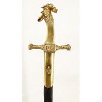 Armes Blanches SABRE DE TETE DE COLONNE AU COQ MANUFACTURE DE SOLINGEN K.S&C.  - FRANCE PREMIER EMPIRE {PRODUCT_REFERENCE} - 2