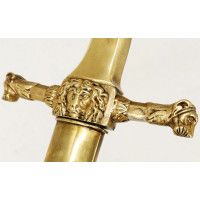 Armes Blanches SABRE DE TETE DE COLONNE AU COQ MANUFACTURE DE SOLINGEN K.S&C.  - FRANCE PREMIER EMPIRE {PRODUCT_REFERENCE} - 19