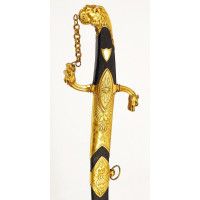Armes Blanches LUXUEUX SABRE DE RECOMPENSE DE LA 68È DEMI BRIGADE AU CITOYEN OUDET PAR DAMITIE - FRANCE DIRECTOIRE CONSULAT {PRO