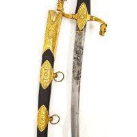 Armes Blanches LUXUEUX SABRE DE RECOMPENSE DE LA 68È DEMI BRIGADE AU CITOYEN OUDET PAR DAMITIE - FRANCE DIRECTOIRE CONSULAT {PRO