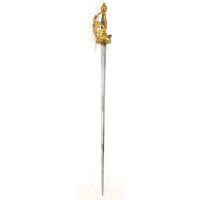 Armes Blanches FORTE ÉPÉE DE CHEVAU-LÉGERS DE LA MAISON DU ROI VERS 1750-1762 ANCIENNE MONARCHIE RÈGNE DE LOUIS XV {PRODUCT_REFE