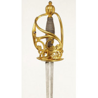 Armes Blanches FORTE ÉPÉE DE CHEVAU-LÉGERS DE LA MAISON DU ROI VERS 1750-1762 ANCIENNE MONARCHIE RÈGNE DE LOUIS XV {PRODUCT_REFE