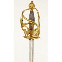 Armes Blanches FORTE ÉPÉE DE CHEVAU-LÉGERS DE LA MAISON DU ROI VERS 1750-1762  RÈGNE DE LOUIS XV {PRODUCT_REFERENCE} - 2