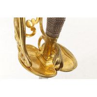 Armes Blanches FORTE ÉPÉE DE CHEVAU-LÉGERS DE LA MAISON DU ROI VERS 1750-1762 ANCIENNE MONARCHIE RÈGNE DE LOUIS XV {PRODUCT_REFE