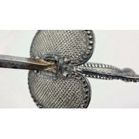 Armes Blanches ÉPEE D'OFFICIER EN ARGENT MARQUE JUSTICIA FRANCE ANCIENNE MONARCHIE RÈGNE DE LOUIS XVI {PRODUCT_REFERENCE} - 10