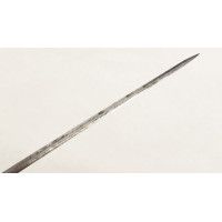 Armes Blanches EPEE DE VILLE OU DE COUR  A LA MOUSQUETAIRE  EN VERMEIL  POINCON DE LYON 1762/1780  -  FRANCE ANCIENNE MONARCHIE 