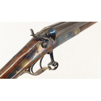 Armes Longues FUSIL DE CHASSE JUXTA A CHIENS EXTERIEURS PONDEVAUX A SAINT ETIENNE Calibre 12 / 65 vers 1870 - France XIXè {PRODU