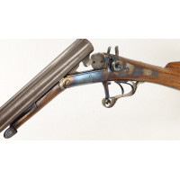 Armes Longues FUSIL DE CHASSE JUXTA A CHIENS EXTERIEURS PONDEVAUX A SAINT ETIENNE Calibre 12 / 65 vers 1870 - France XIXè {PRODU