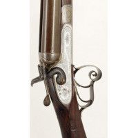 Armes Longues FUSIL CHASSE JUXTA A CHIENS EXTERIEURS  STEVENS LONDON 76cm 12/65  PLATINES MARTIN ARQUEBUSIER A CHARTRES XIXè {PR