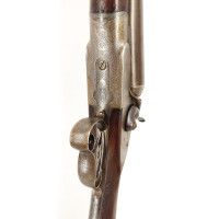 Armes Longues FUSIL CHASSE JUXTA A CHIENS EXTERIEURS  STEVENS LONDON 76cm 12/65  PLATINES MARTIN ARQUEBUSIER A CHARTRES XIXè {PR