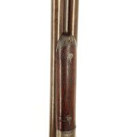 Armes Longues FUSIL CHASSE JUXTA A CHIENS EXTERIEURS  STEVENS LONDON 76cm 12/65  PLATINES MARTIN ARQUEBUSIER A CHARTRES XIXè {PR
