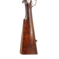 Armes Longues FUSIL CHASSE JUXTA A CHIENS EXTERIEURS  STEVENS LONDON 76cm 12/65  PLATINES MARTIN ARQUEBUSIER A CHARTRES XIXè {PR