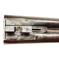 Armes Longues FUSIL CHASSE JUXTA A CHIENS EXTERIEURS  STEVENS LONDON 76cm 12/65  PLATINES MARTIN ARQUEBUSIER A CHARTRES XIXè {PR