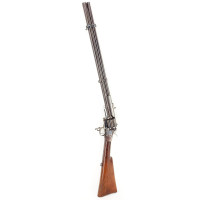 Armes d'Épaule EXCEPTIONNELLE CARABINE COLONEL LEMAT CALIBRE 11MM & 20/50 PERCUSSION CENTRALE FINITION D'ORIGINE BLEU C004155-10