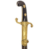 Armes Blanches SABRE D'OFFICIER DE CAVALERIE A LA MAMELOUK - FRANCE PREMIER EMPIRE {PRODUCT_REFERENCE} - 4