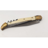 Coutellerie ANCIEN COUTEAU PLIANT LAGUIOLE EXTRA G. DAVID FRANCE 3 PIÈCES MOUCHE FORGÉE ET GUILLOCHÉE {PRODUCT_REFERENCE} - 3