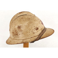 Militaria WW1 CASQUE ADRIAN MODELE 1915  INFIRMIER DE CAMPAGNE CROIX ROUGE - FRANCE PREMIERE GUERRE MONDIALE {PRODUCT_REFERENCE}