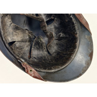 Militaria WW1 CASQUE ADRIAN MODELE 1915  DU GÉNIE BLEU HORIZON  - FRANCE PREMIERE GUERRE MONDIALE {PRODUCT_REFERENCE} - 7