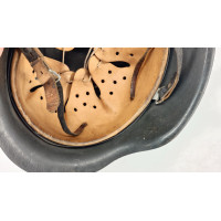Militaria CASQUE  M42  HEER  HPK64  4901 FRONTIERE VOSGES / MEURTHE ET MOSELLE - ALLEMAGNE WW2 {PRODUCT_REFERENCE} - 11