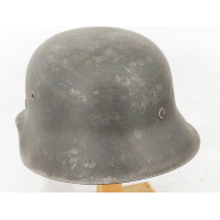 Militaria CASQUE  M42  HEER  0896 FRONTIERE VOSGES / MEURTHE ET MOSELLE - ALLEMAGNE WW2 {PRODUCT_REFERENCE} - 4