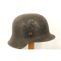Militaria CASQUE  M42  HEER  0896 FRONTIERE VOSGES / MEURTHE ET MOSELLE - ALLEMAGNE WW2 {PRODUCT_REFERENCE} - 6