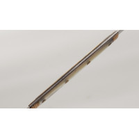 Coutellerie FIN COUTEAU PLIANT 18è DE VOYAGE  OR ET NACRE  DOUBLE LAME ARGENT ET ACIER - FRANCE FIN DU XVIIIè {PRODUCT_REFERENCE