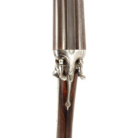 Armes Longues FUSIL CHASSE 19è PLATINES A CHIENS EXTERIEURS 16/65 73CM DAMAS / MUSCAT A PEZENAS - FRANCE XIXè {PRODUCT_REFERENCE