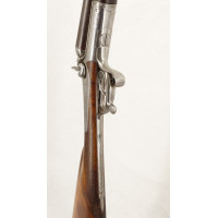 Armes Longues FUSIL CHASSE 19è PLATINES A CHIENS EXTERIEURS 16/65 73CM DAMAS / MUSCAT A PEZENAS - FRANCE XIXè {PRODUCT_REFERENCE