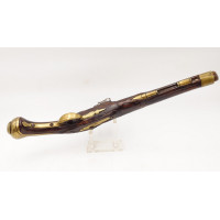 Armes de Poing PISTOLET DE CAVALERIE A SILEX REGLEMENAIRE Modèle 1733 par H. MEUNIER A LIEGE 1770 - France Ancienne Monarchie {P