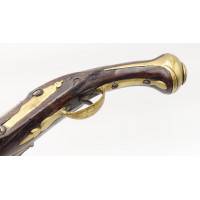 Armes de Poing PISTOLET DE CAVALERIE A SILEX REGLEMENAIRE Modèle 1733 par H. MEUNIER A LIEGE 1770 - France Ancienne Monarchie {P
